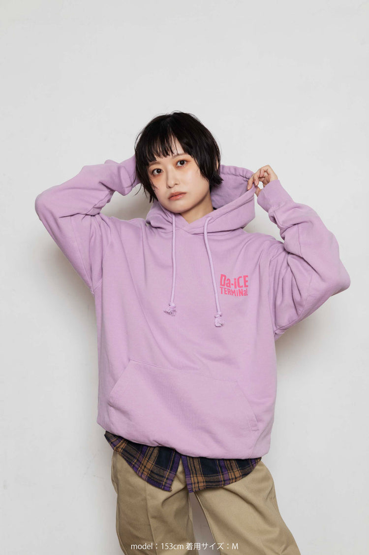 Da-iCE Fade Pull Hoodie(purple)
