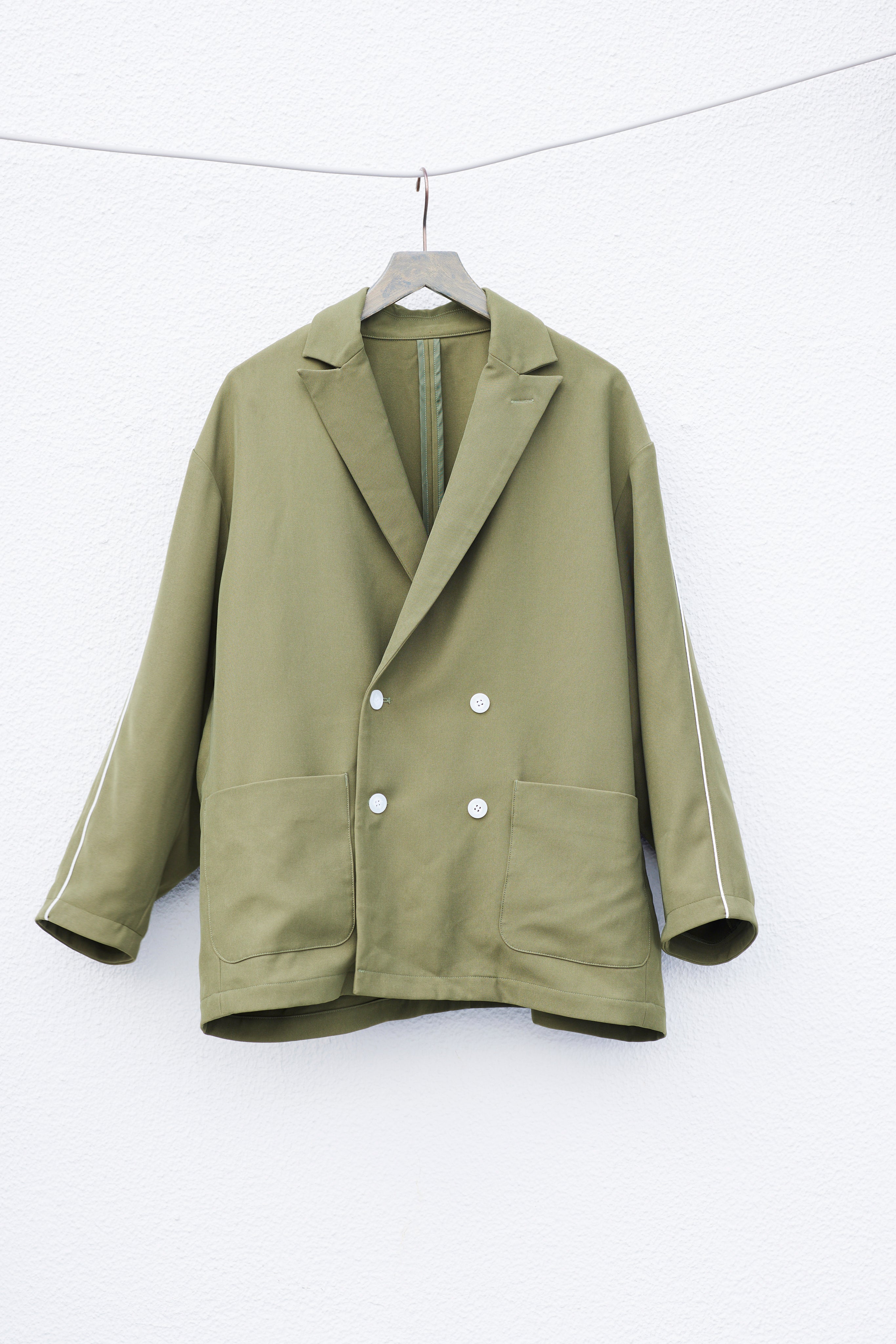 ミュージシャン rehearsal track double jacket (khaki) rehearsal track double jacket (khaki)