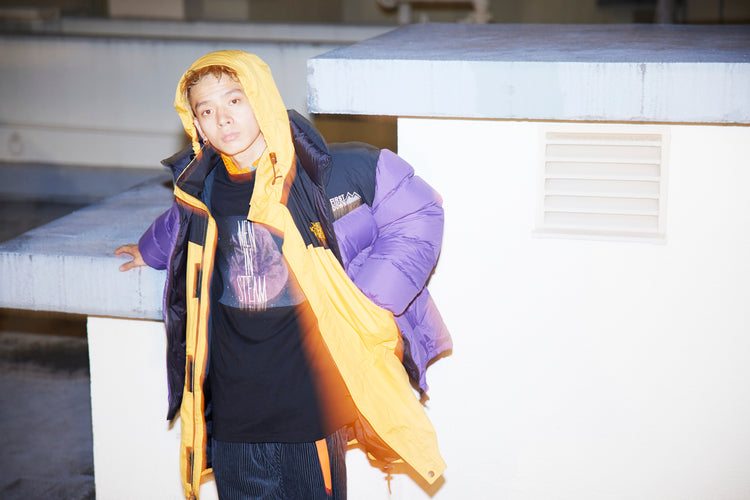 man in steam t-shirts