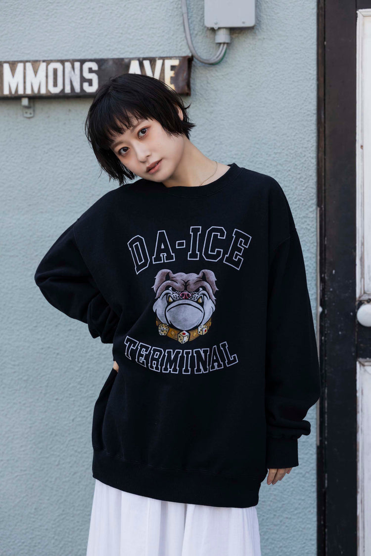Da-iCE Color Flocky Sweat(black)