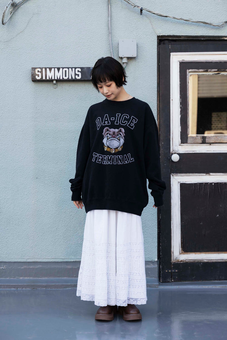 Da-iCE Color Flocky Sweat(black)