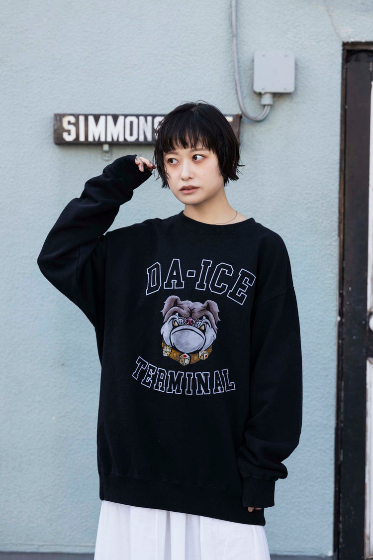 Da-iCE Color Flocky Sweat(black)