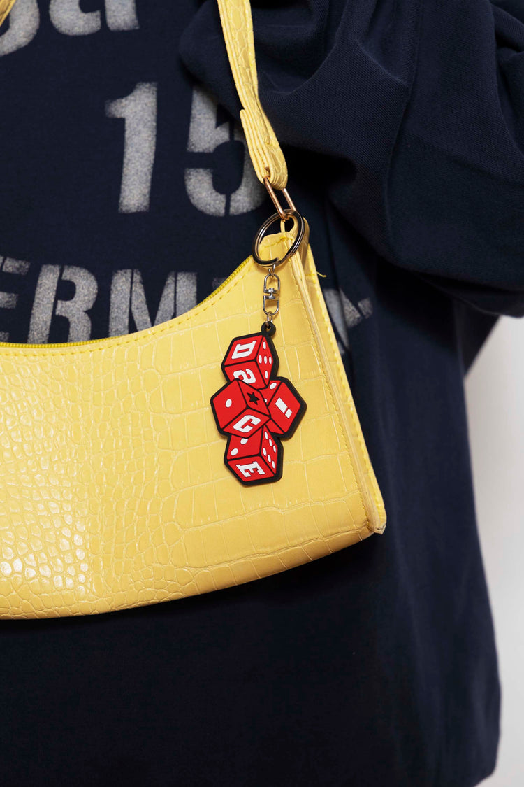 Da-iCE Rubber Keychain(red)