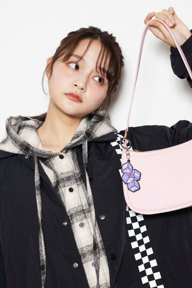Da-iCE Rubber Keychain(purple)