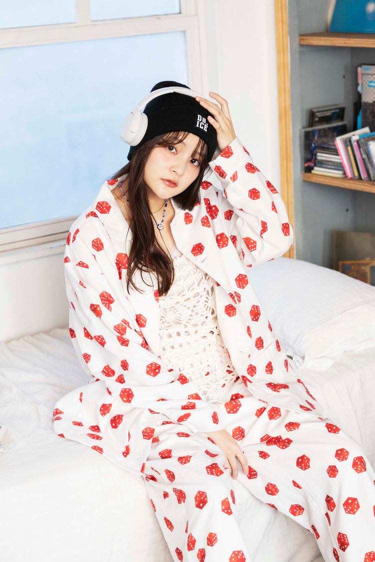 Da-iCE Pajamas Set up(white)