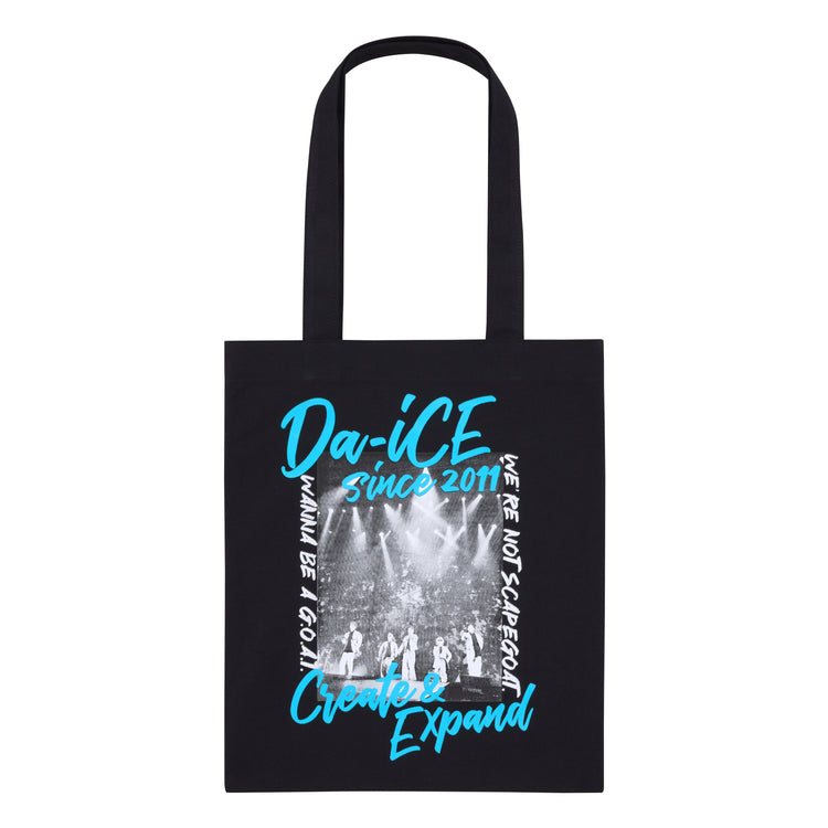 Da-iCE Photo Eco Bag (black/blue)
