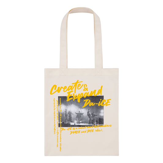 Da-iCE Photo Eco Bag (white/yellow)