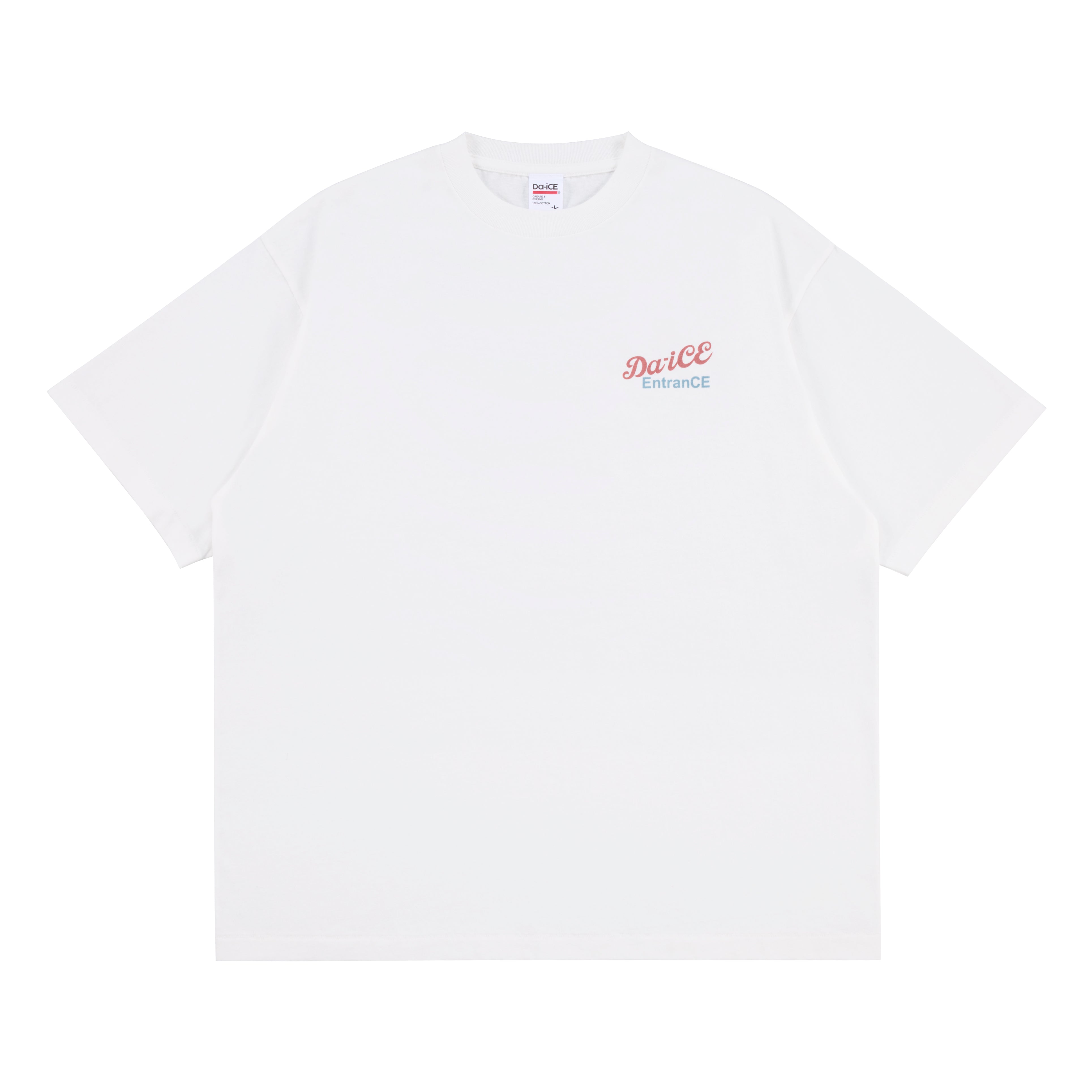 Da-iCE Photo S/S Tee yellow Mサイズ　FJ Da-iCE Photo S/S Tee (white/yellow)