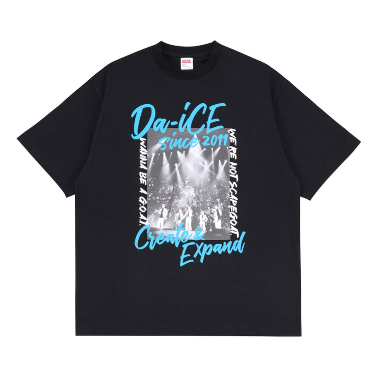 Da-iCE Photo S/S Tee (black/blue)