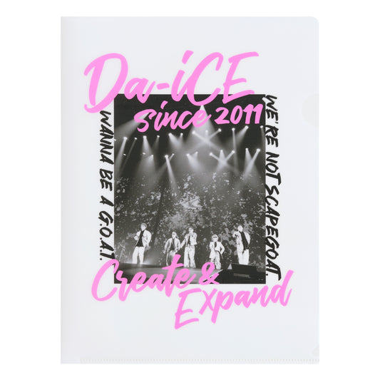 Da-iCE Clear File (white/pink)