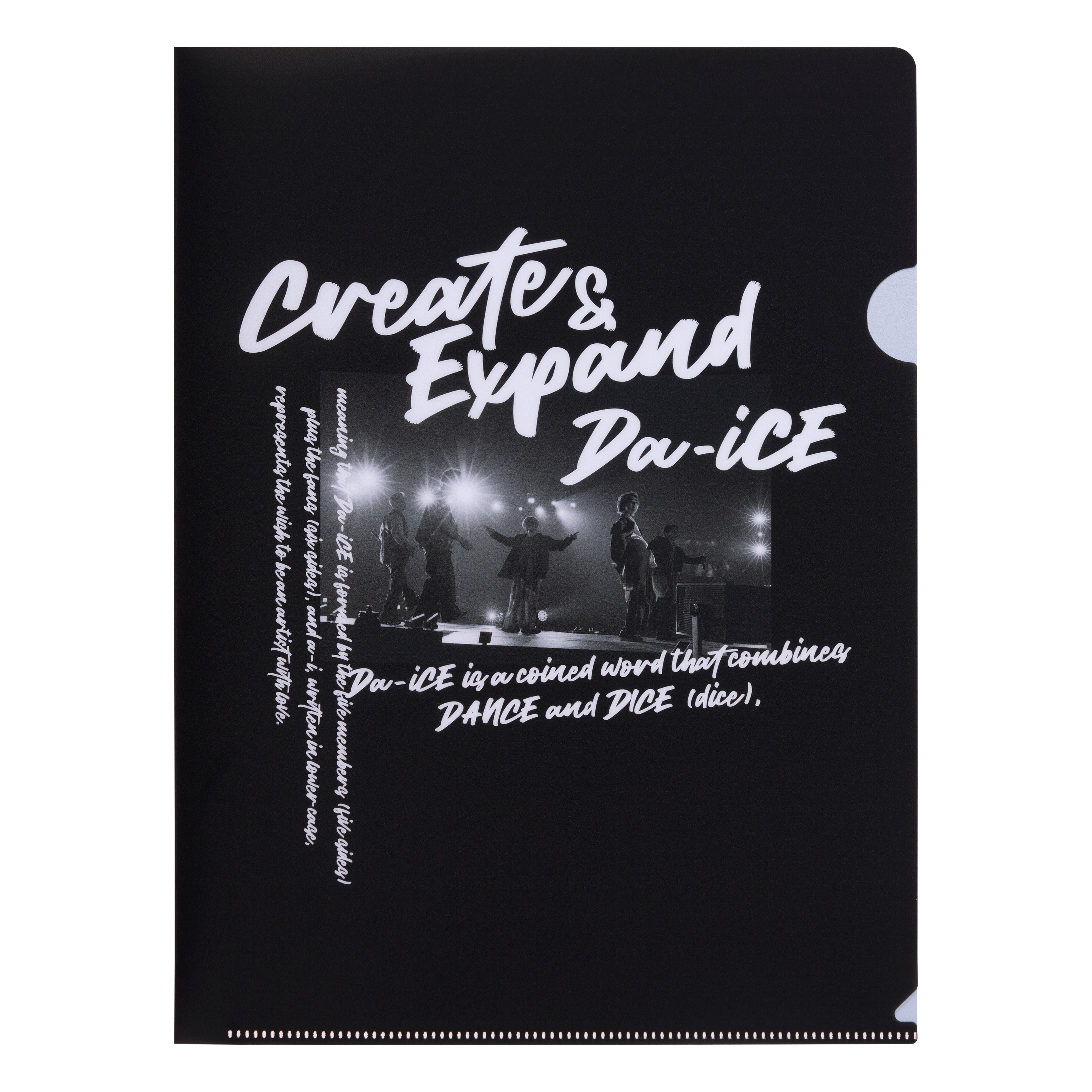 Da-iCE Clear File (black/white)