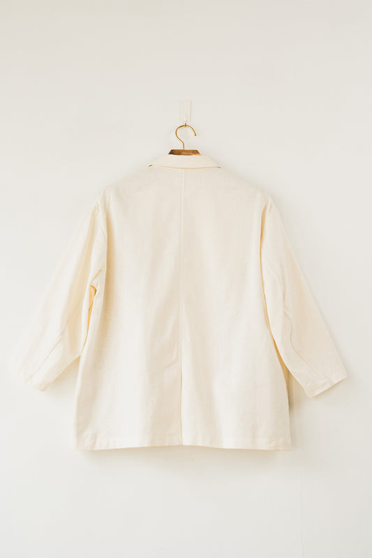 linen jacket(ivory)
