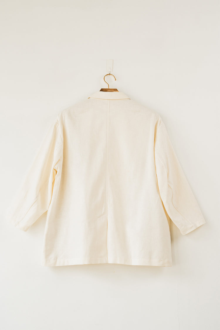linen jacket(ivory)