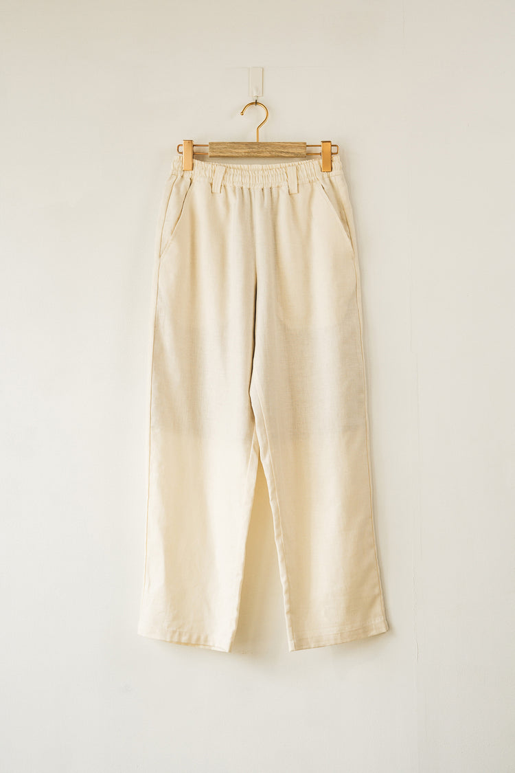 linen pants(ivory)