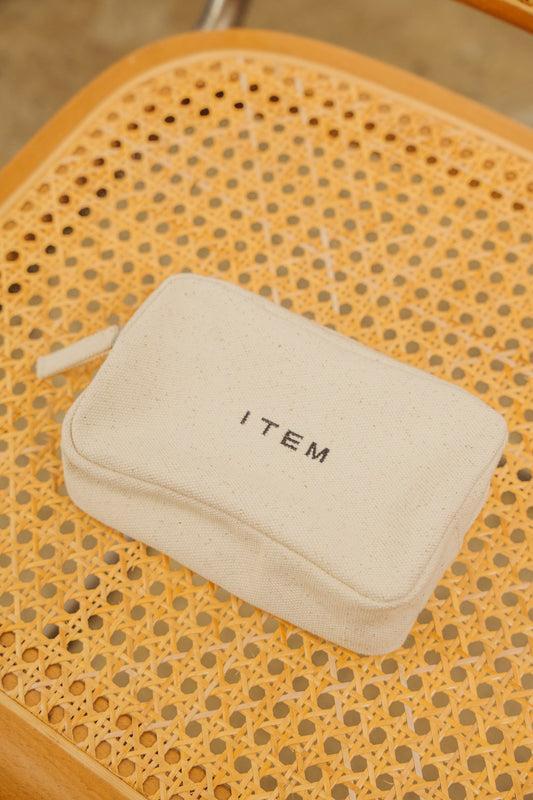 item pouch box(ivory)
