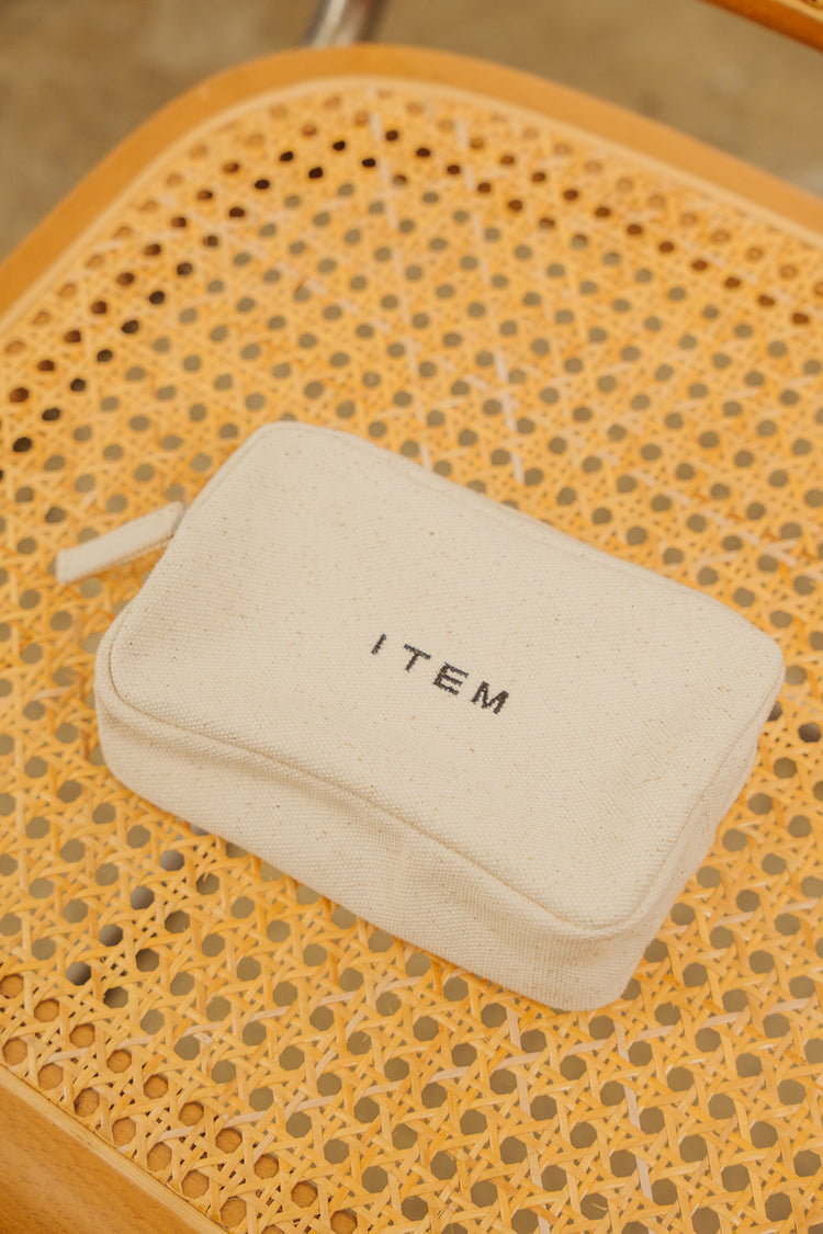 item pouch box(ivory)