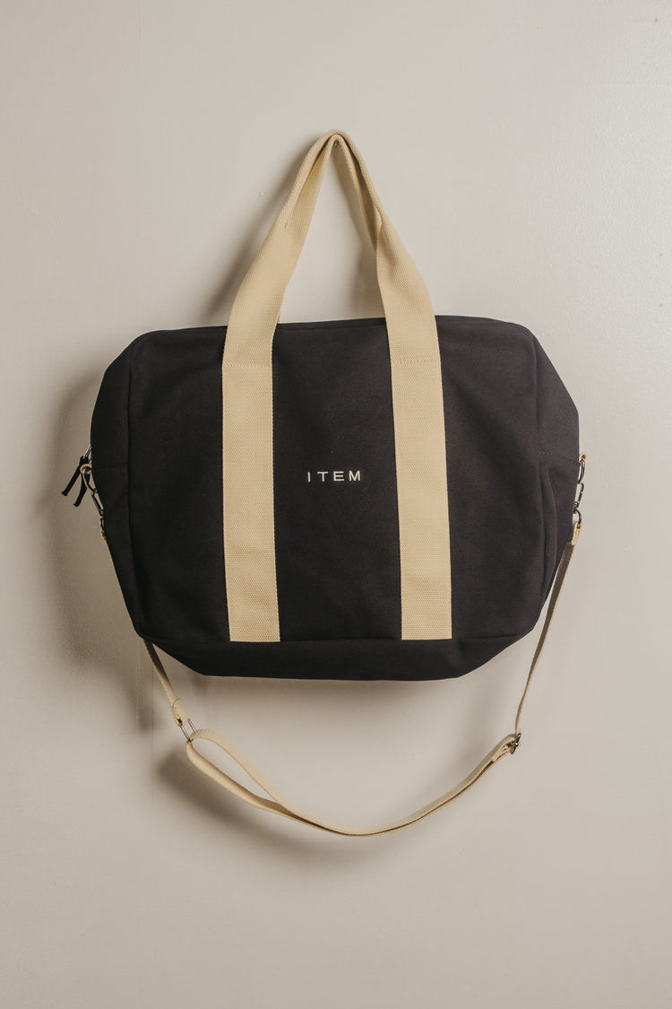item big tote bag(black)
