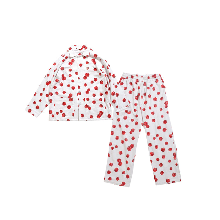 Da-iCE Pajamas Set up(white)