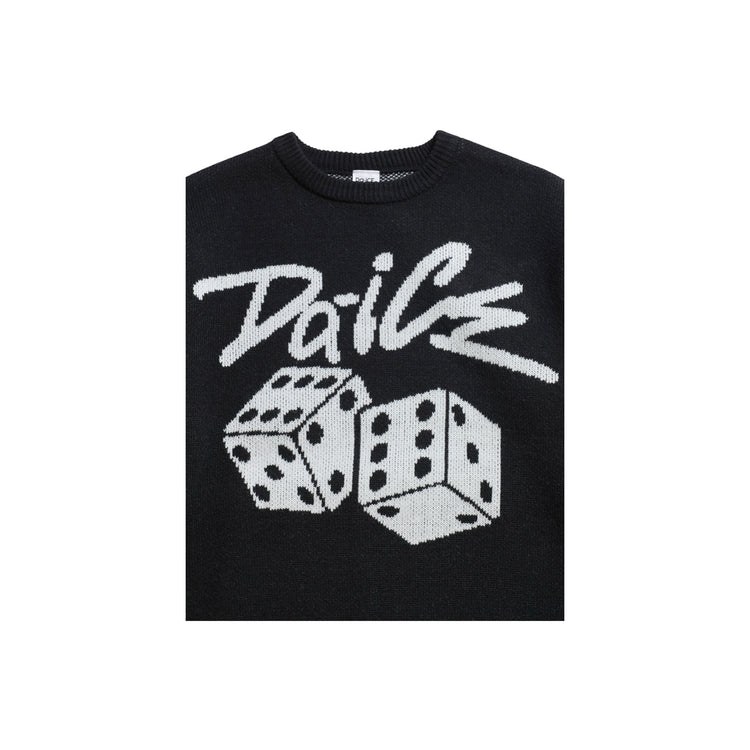Da-iCE Jacquard Crew Knit(black)
