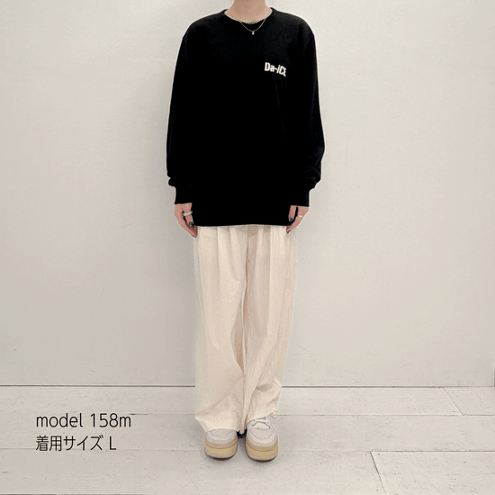 スウェット_ブラック スウェット_ブラック