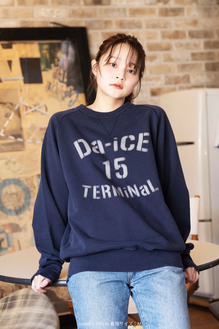 Da-iCE Fade Raglan Crew Sweat