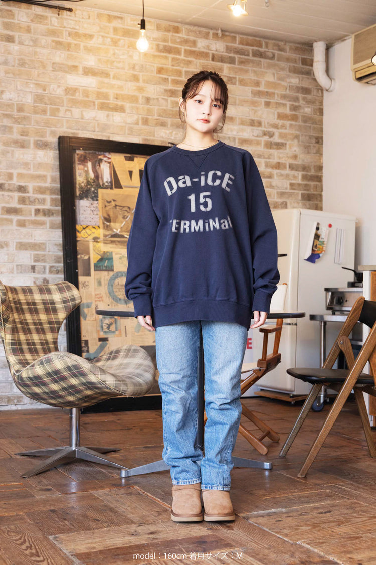 Da-iCE Fade Raglan Crew Sweat