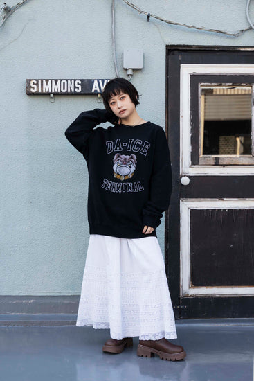 Da-iCE Color Flocky Sweat(black)