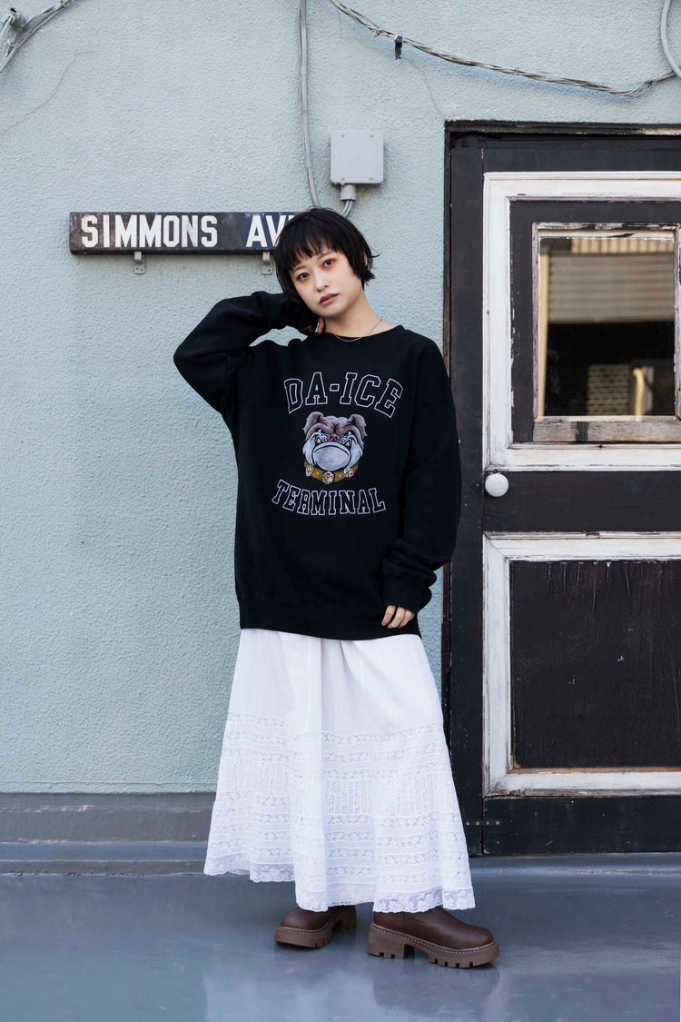 Da-iCE Color Flocky Sweat(black)