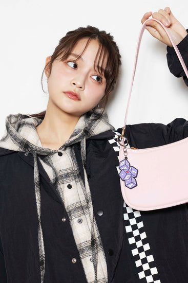 Da-iCE Rubber Keychain(purple)