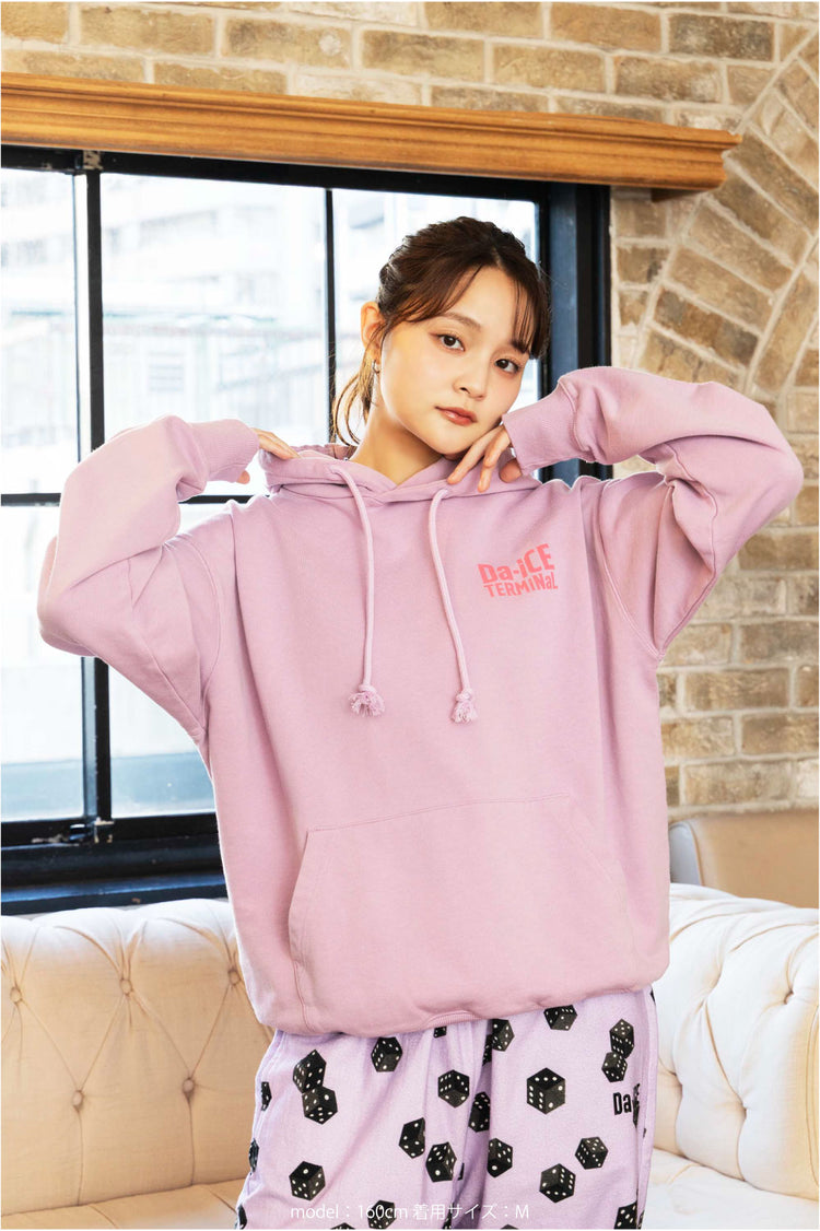 Da-iCE Fade Pull Hoodie(purple)