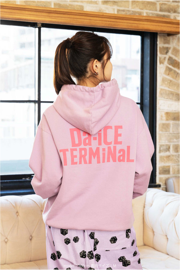 Da-iCE Fade Pull Hoodie(purple)