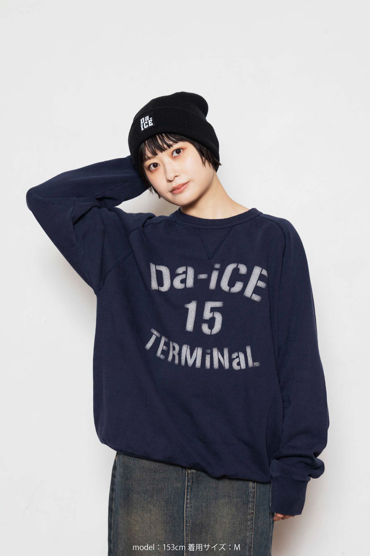 Da-iCE Fade Raglan Crew Sweat