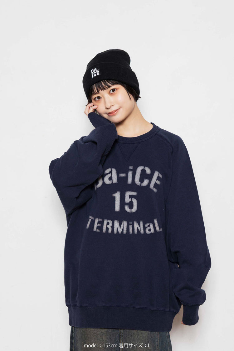 Da-iCE Fade Raglan Crew Sweat