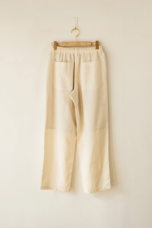 linen pants（ivory）