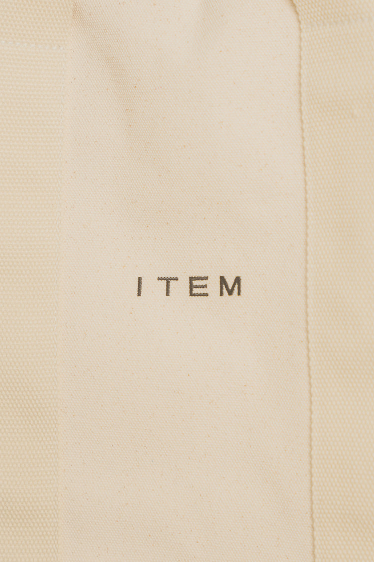 item big tote bag（ivory）