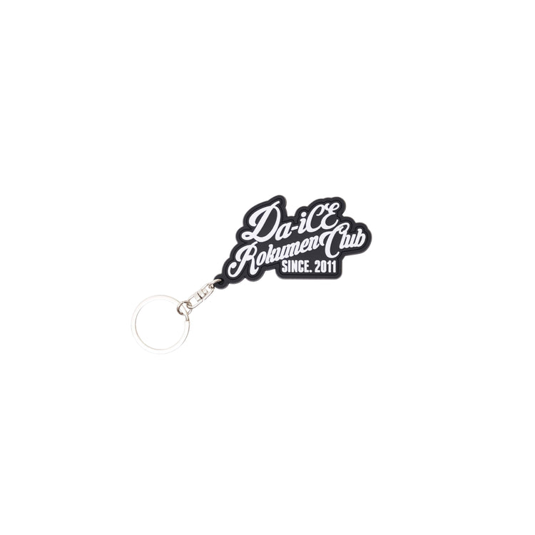Da-iCE Rokumen Club  Rubber Keychain(black)