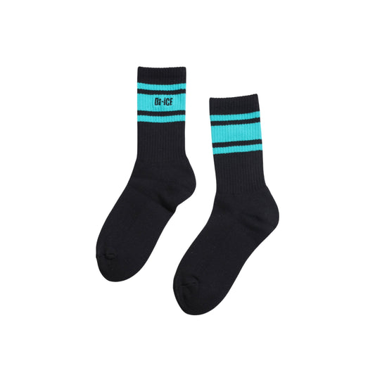 Da-iCE Line Socks(black/mint)