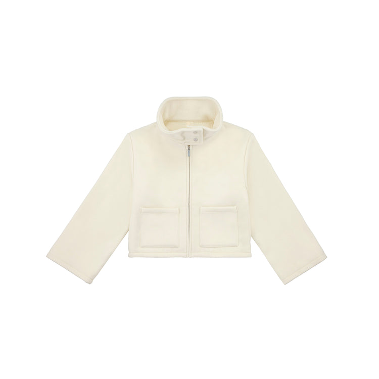 Melton Coat Ivory 002