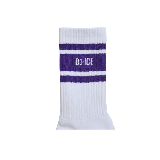 Da-iCE Line Socks(white/purple)