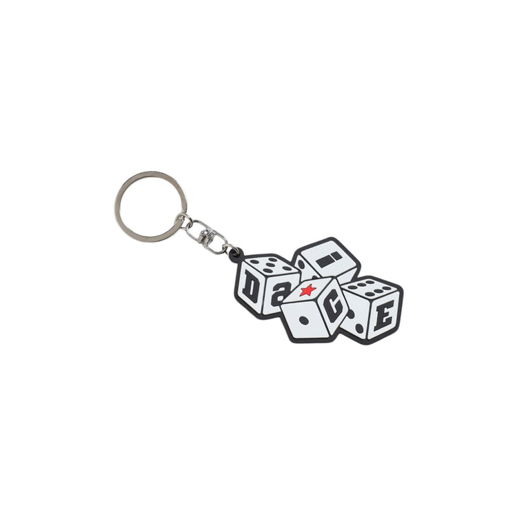 Da-iCE キーリング Da-iCE Rubber Keychain(white)